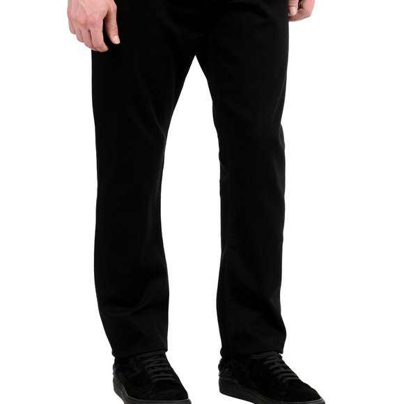 Burberry Britt Black Slim Fit Men's Jeans - Picture 2 of 4